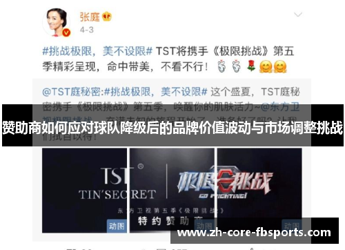 赞助商如何应对球队降级后的品牌价值波动与市场调整挑战 赞助商如何应对球队降级后的品牌价值波动与市场调整挑战